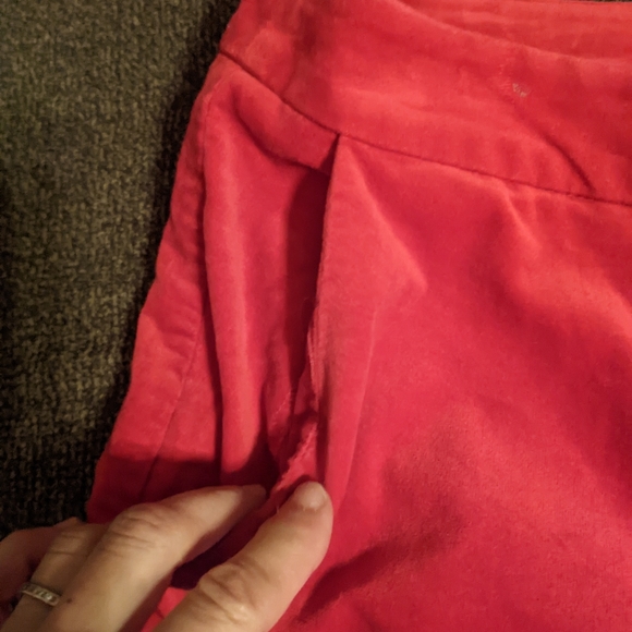 RSVP Talbots red velvet trousers - Picture 10 of 16